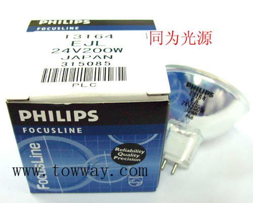 供应飞利浦13164 24V 200W 仪器灯杯 EJL